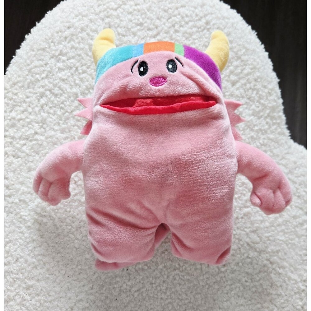 The Tooth Brigade Tooth Fairy Pillow - Pink Ollie Monster - CHILDREN Keepsake